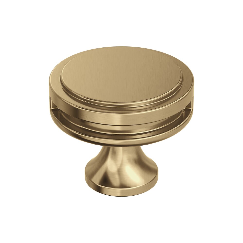 1 3/8" Diameter Knob in Champagne Bronze