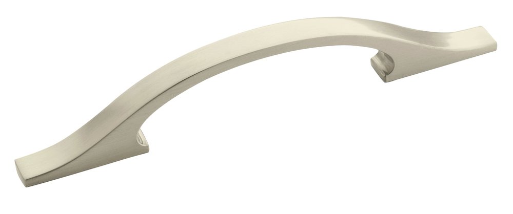 3 3/4" Centers Arch Pull in Satin Nickel
