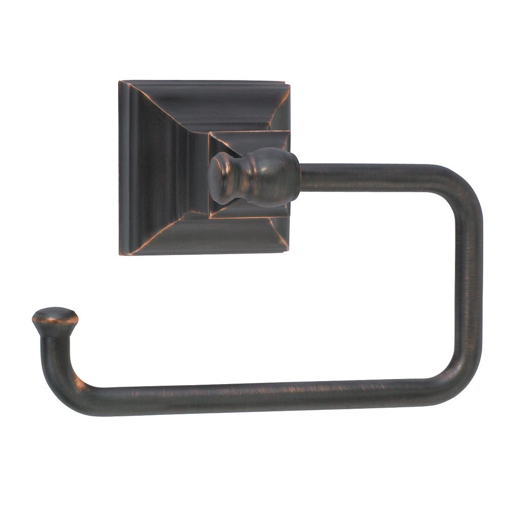 Single Arm Tissue Roll Holder in Oil Rubbed Bronze