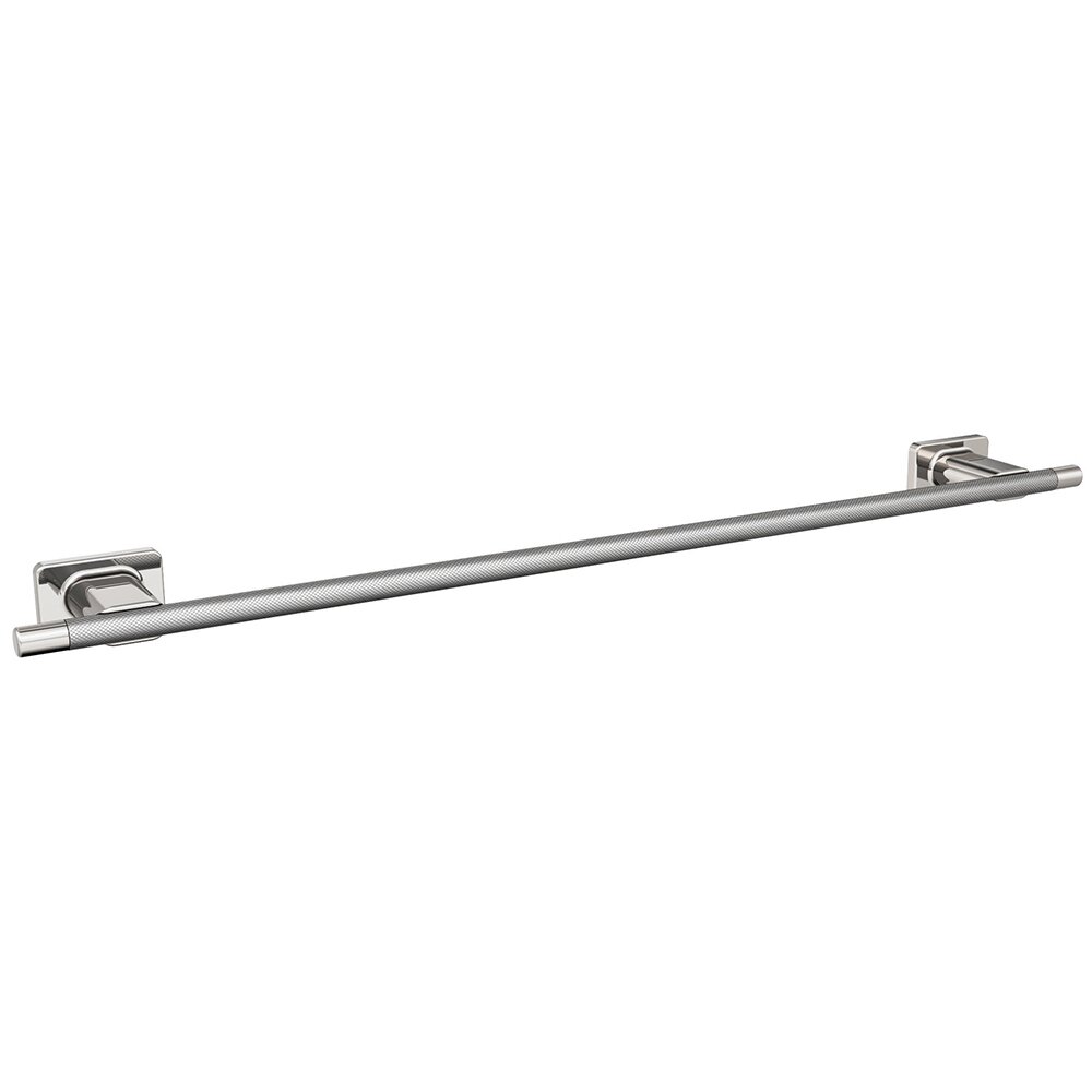 24" (610 mm) Towel Bar in Polished Nickel and Stainless Steel