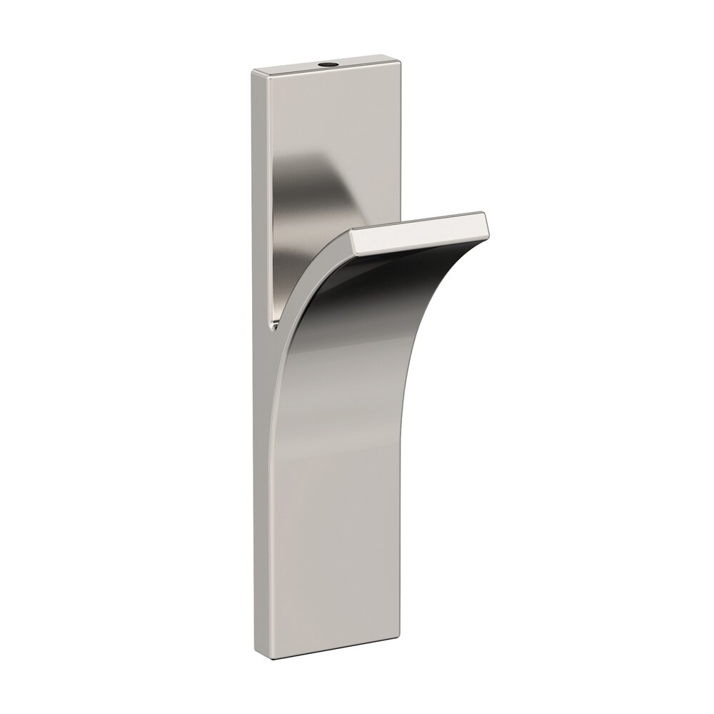 Apex Single Prong Wall Hook in Polished Nickel