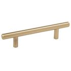 3 3/4" Centers (6 1/8" O/A) Bar Pull in Golden Champagne