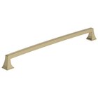 12 5/8" Centers Mulholland Cabinet Pull In Golden Champagne