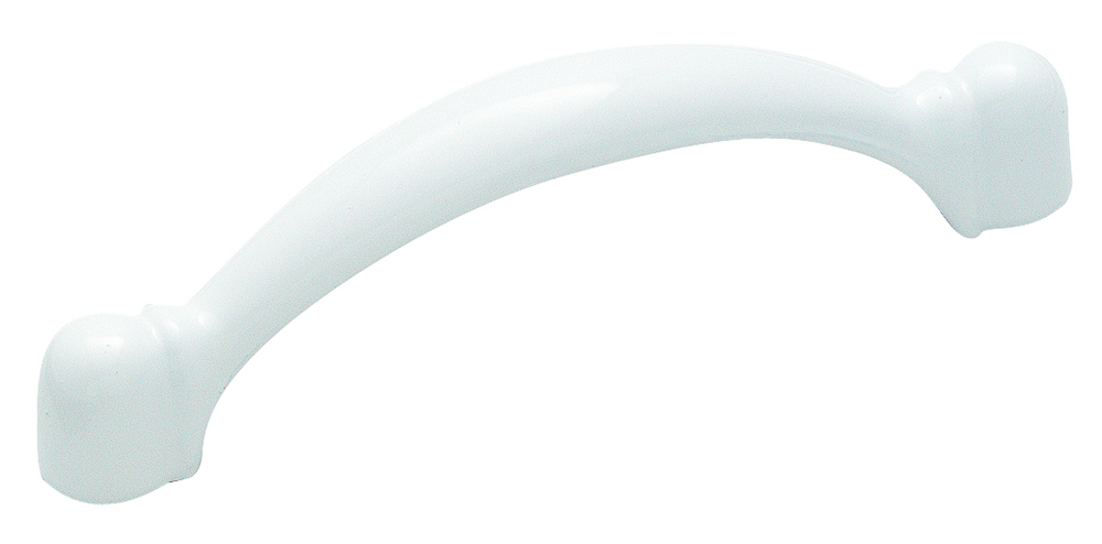 Gloss White 3" (76mm) Centers Handle