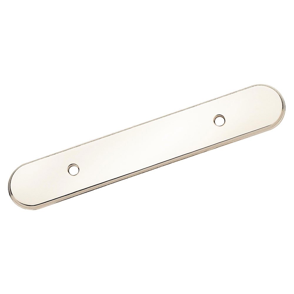 3" Polished Chromium Pull Backplate