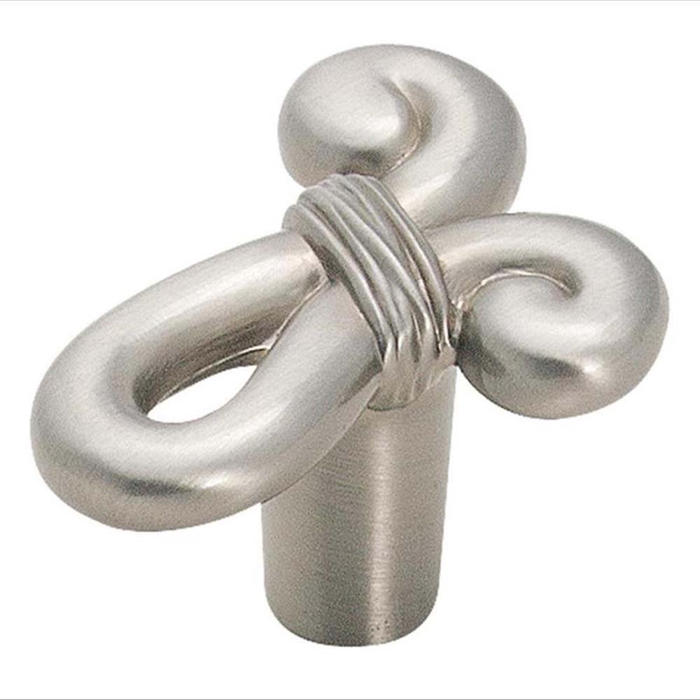 Satin Nickel Knot 1 5/8" (41mm) Knob