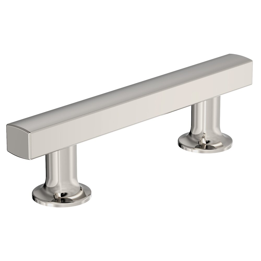 3 in (76 mm) Centers Cabinet Pull in Polished Nickel