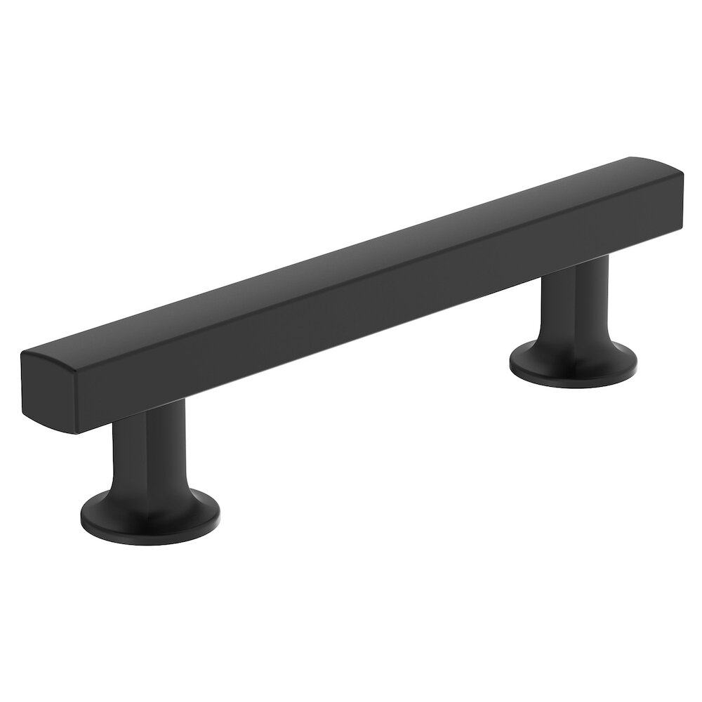 3-3/4 in (96 mm) Centers Cabinet Pull in Matte Black