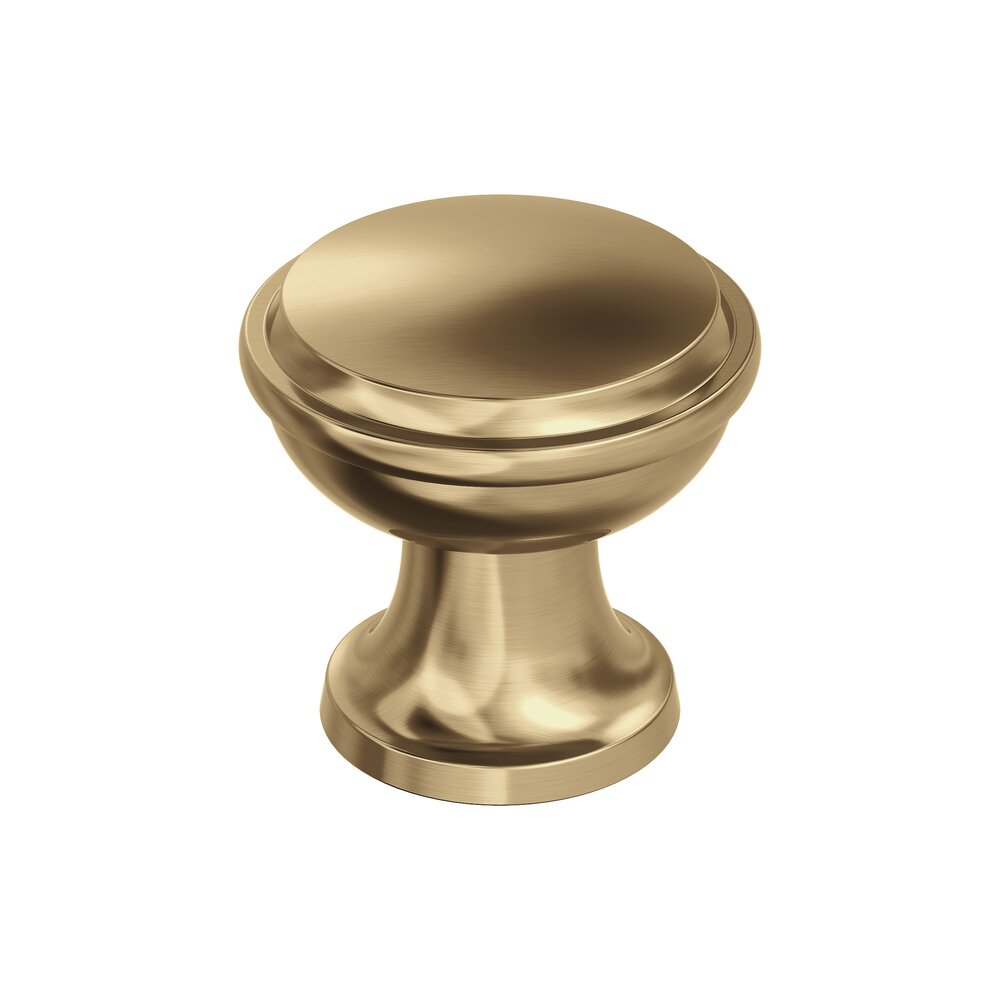 1 3/16" Diameter Cabinet Knob in Champagne Bronze