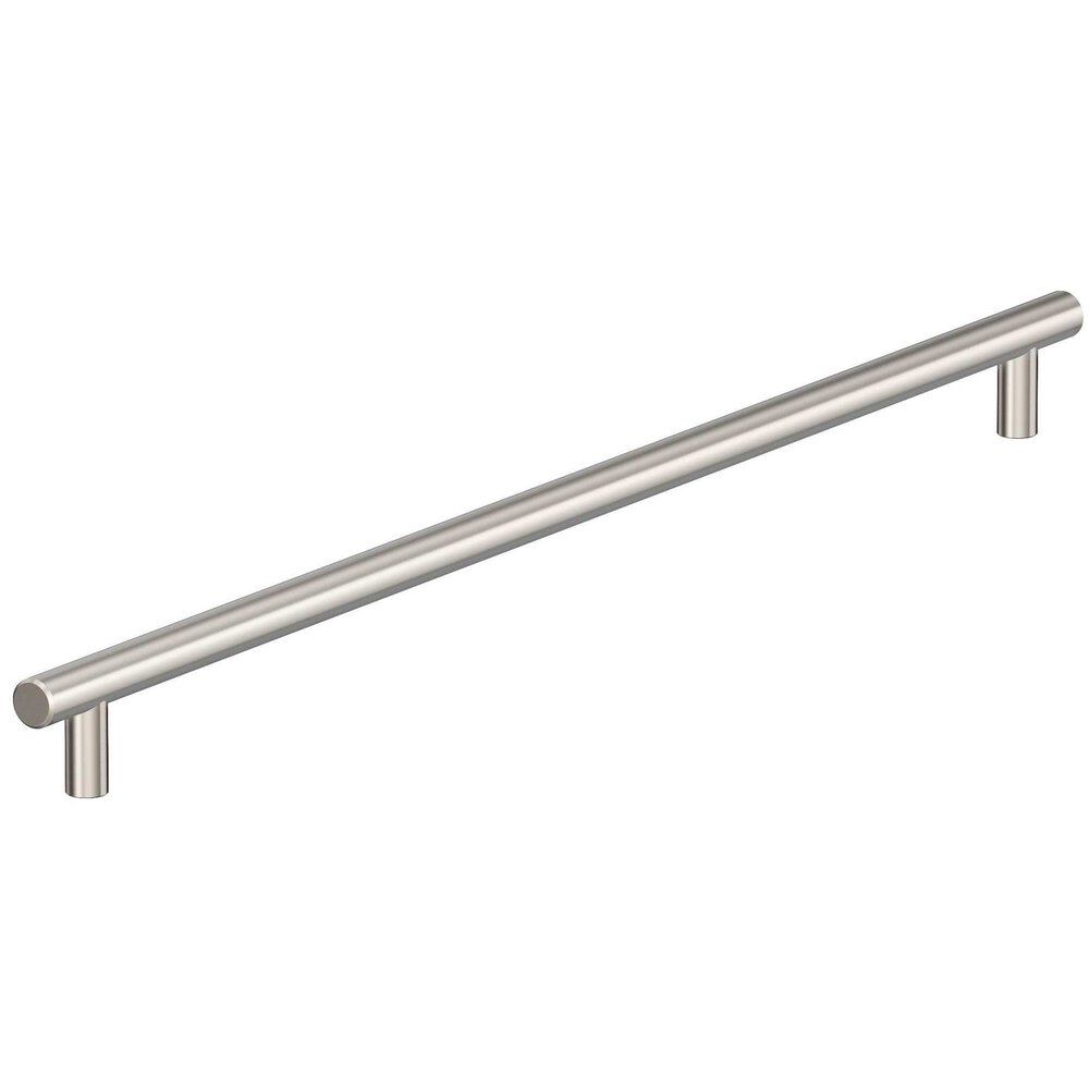 24" Centers Appliance Pull In Sterling Nickel