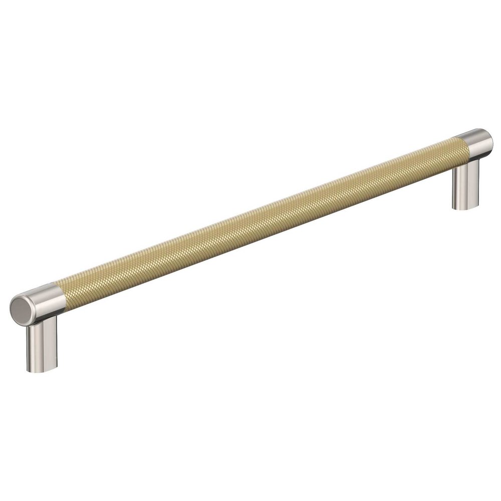 18 inch (457mm) Center-to-Center Polished Nickel/Golden Champagne Appliance Pull