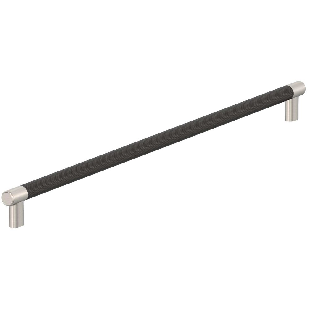 24 inch (610mm) Center-to-Center Satin Nickel/Oil Rubbed Bronze Appliance Pull