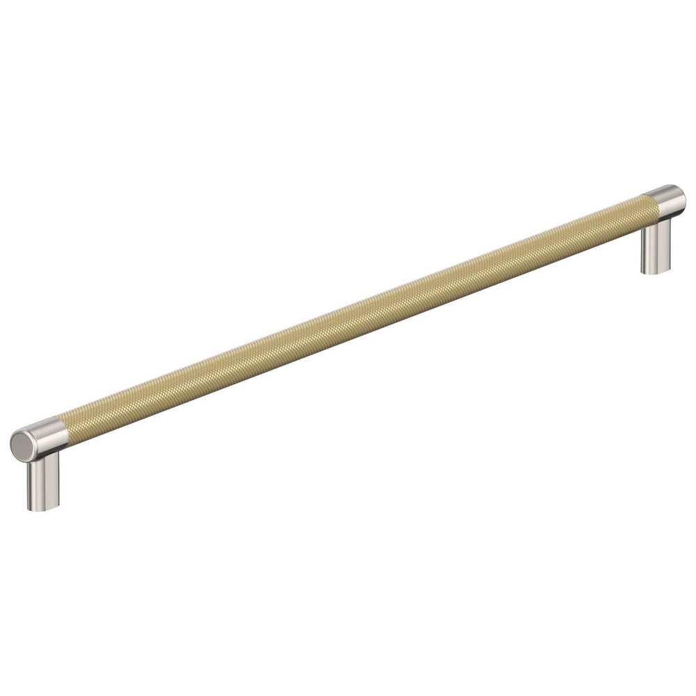 24 inch (610mm) Center-to-Center Polished Nickel/Golden Champagne Appliance Pull