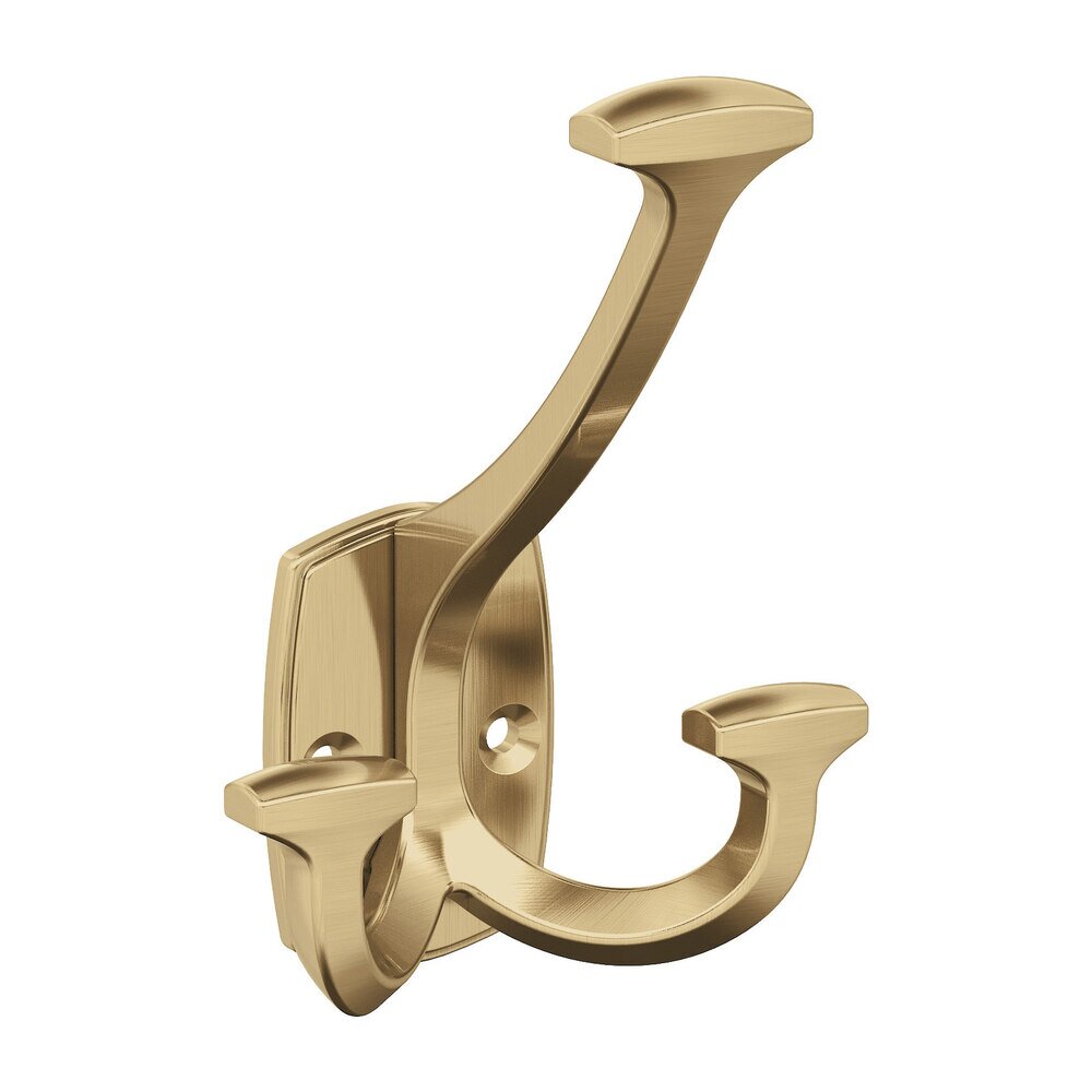 Vicinity Triple Prong Wall Hook in Champagne Bronze