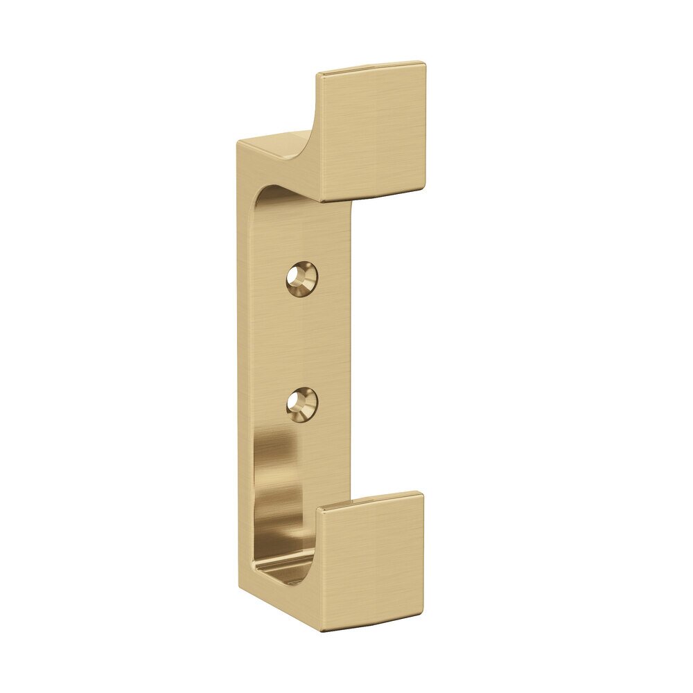 Bray Double Prong Wall Hook in Champagne Bronze