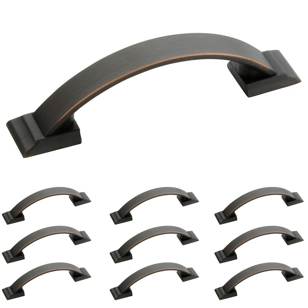 10 Pack of 3" Centers Handle in Oil Rubbed Bronze