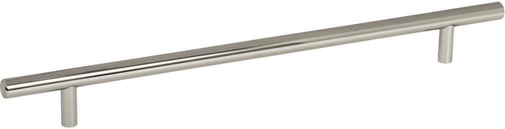 10 1/8" Centers Bar Pull in Polished Nickel