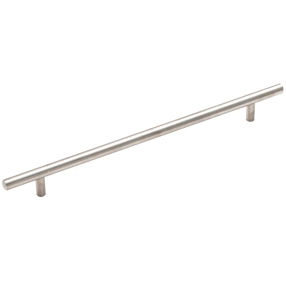 10" Centers Carbon Steel Bar Pull in Sterling Nickel