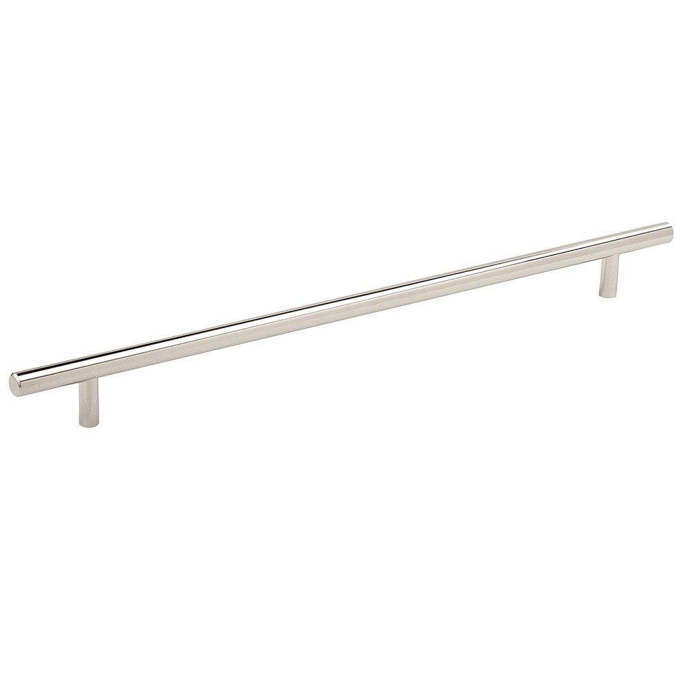 12 5/8" Centers (15 3/4" O/A) Bar Pull in Polished Nickel