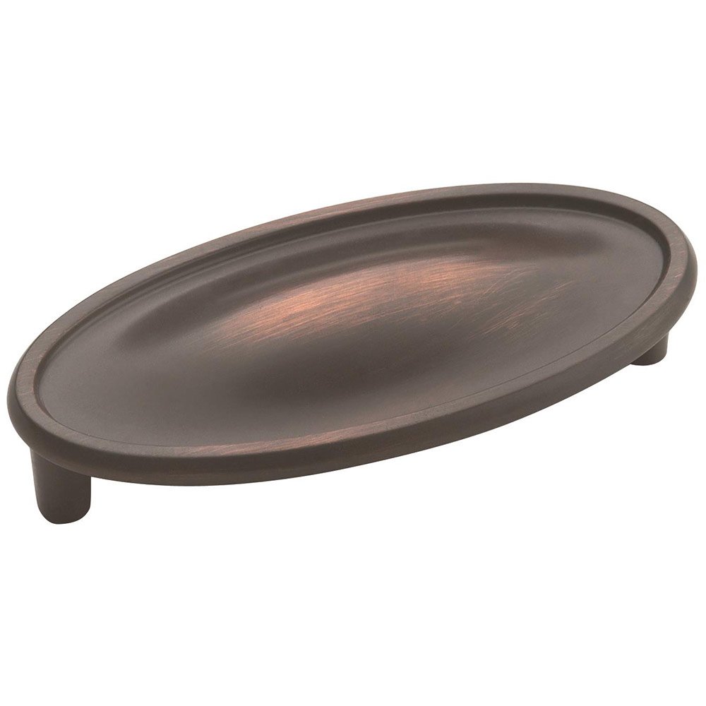 Oil Rubbed Bronze 3" (76mm) Centers Cup Pull