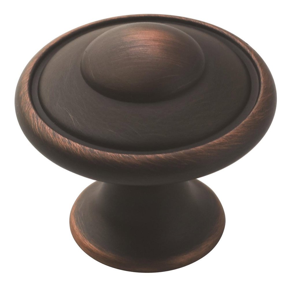 1 3/16" Diameter Button Knob in Oil Rubbed Bronze