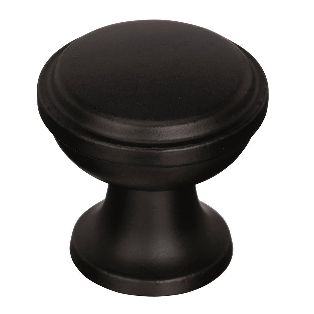 1 3/16" Diameter Cabinet Knob in Black Bronze