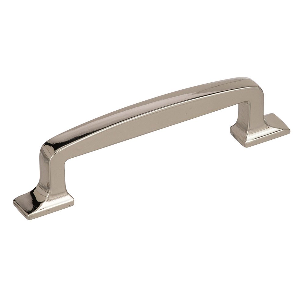 3 3/4" Centers Cabinet Pull in Polished Nickel
