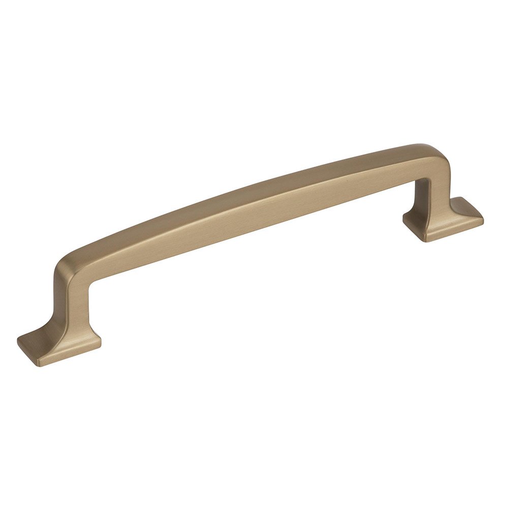 5" Centers Cabinet Pull in Golden Champagne