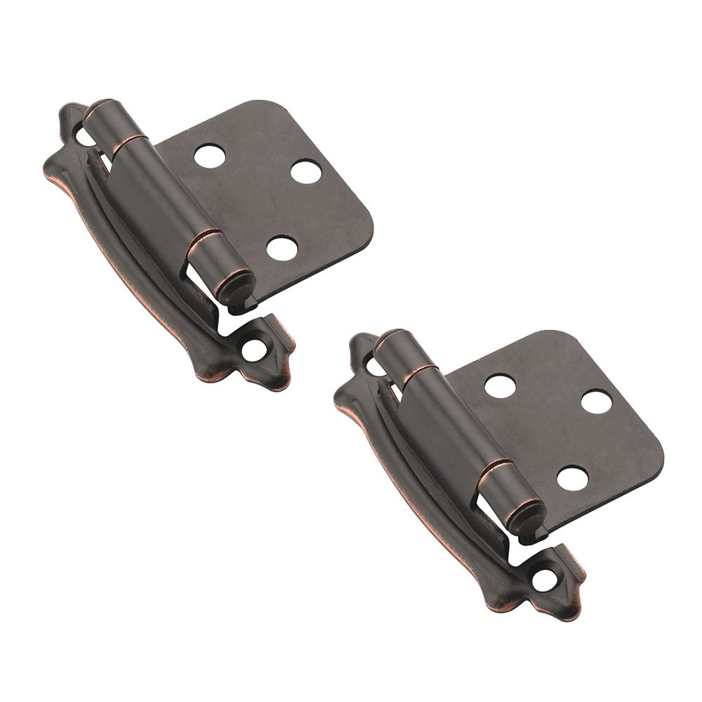 Variable Overlay Hinge (Pair) in Oil Rubbed Bronze