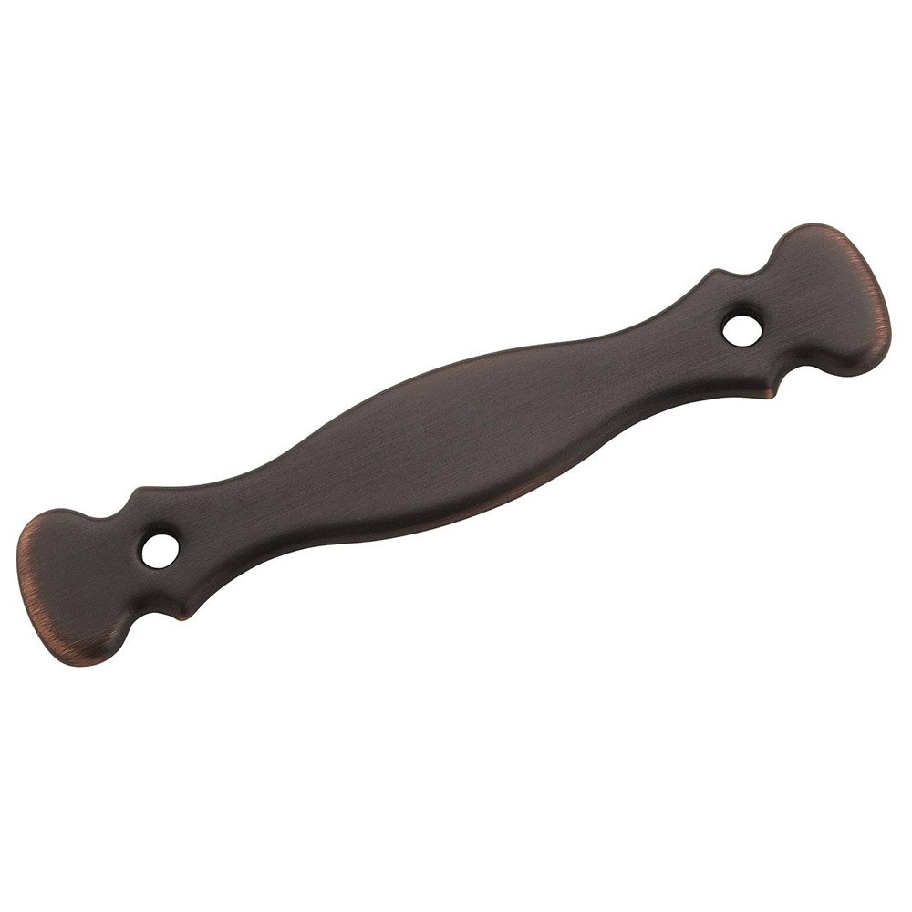 3" Centers Handle Backplate in Oil Rubbed Bronze