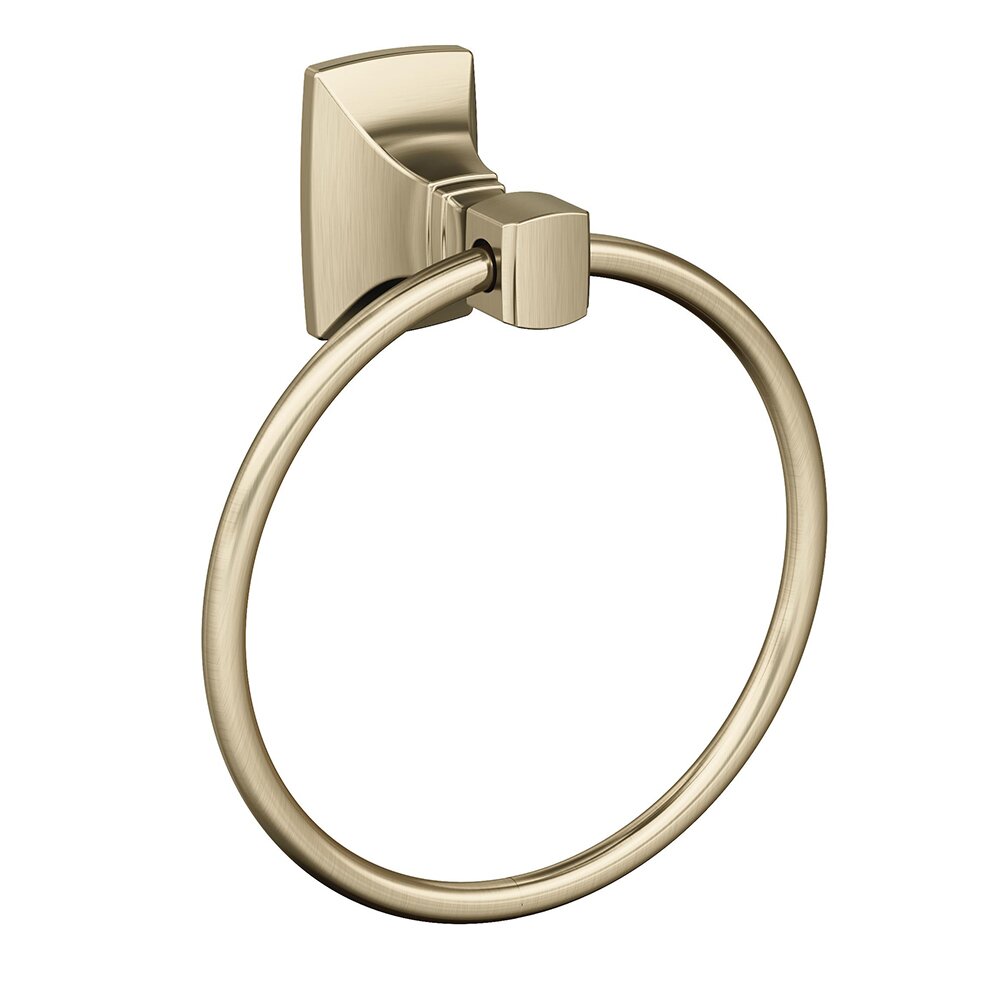 7 7/16" (189 mm) Length Towel Ring in Golden Champagne