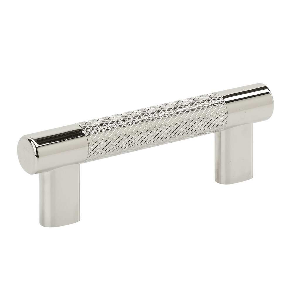 3" Or 3 3/4" Centers Polished Nickel Cabinet Pull