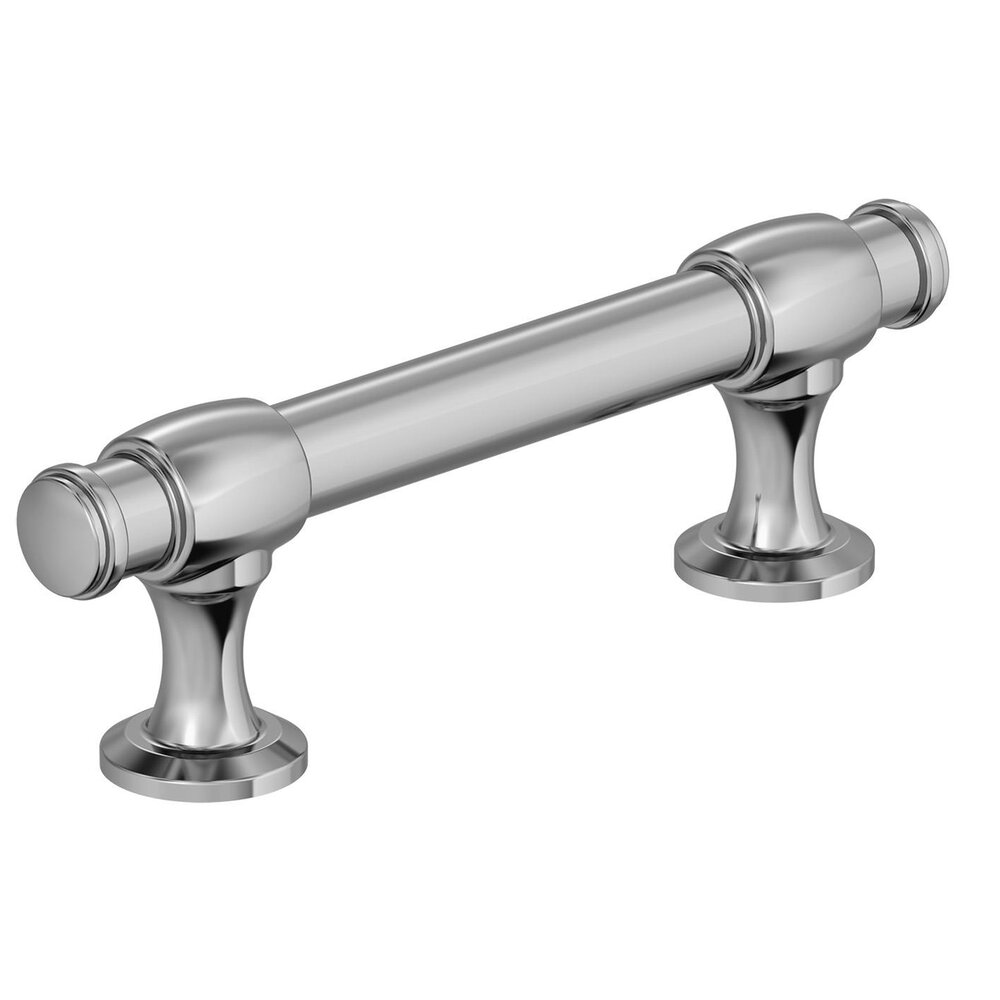 3" Centers Winsome Cabinet Pull In Polished Chrome