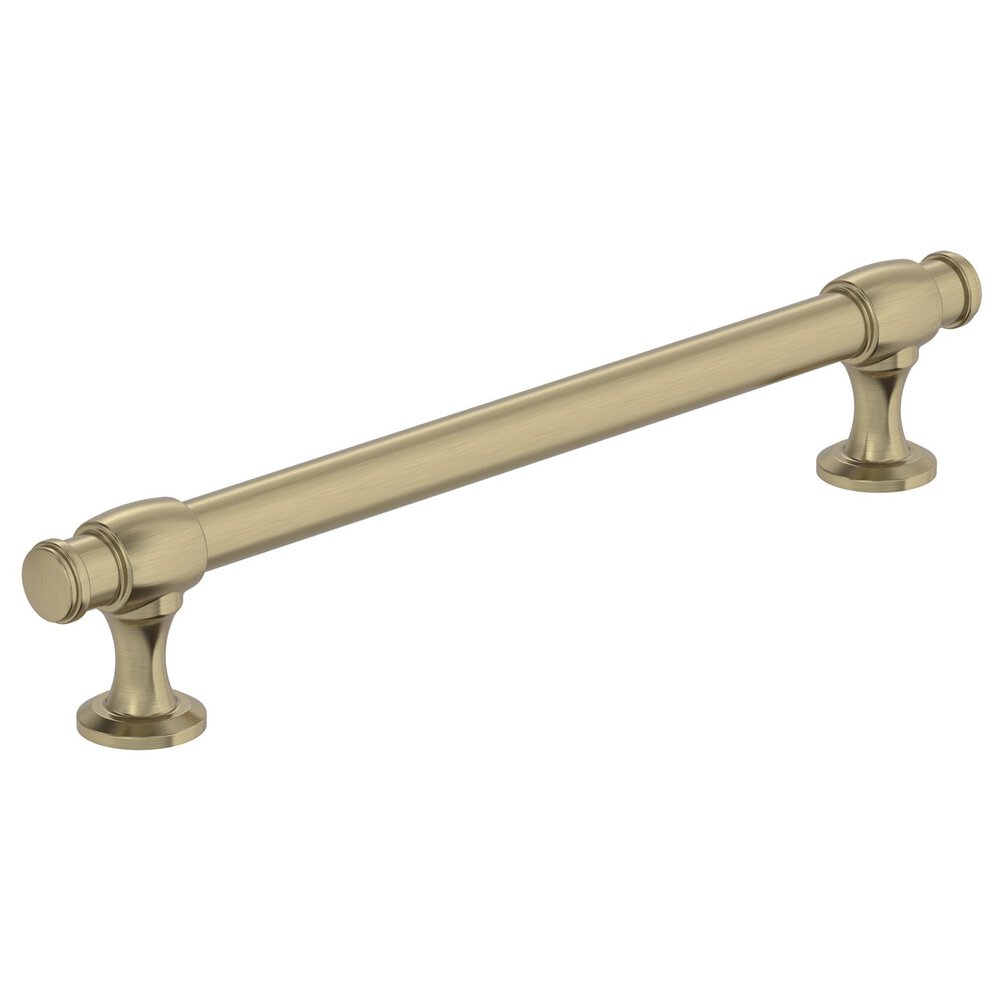 6 5/16" Centers Winsome Cabinet Pull In Golden Champagne