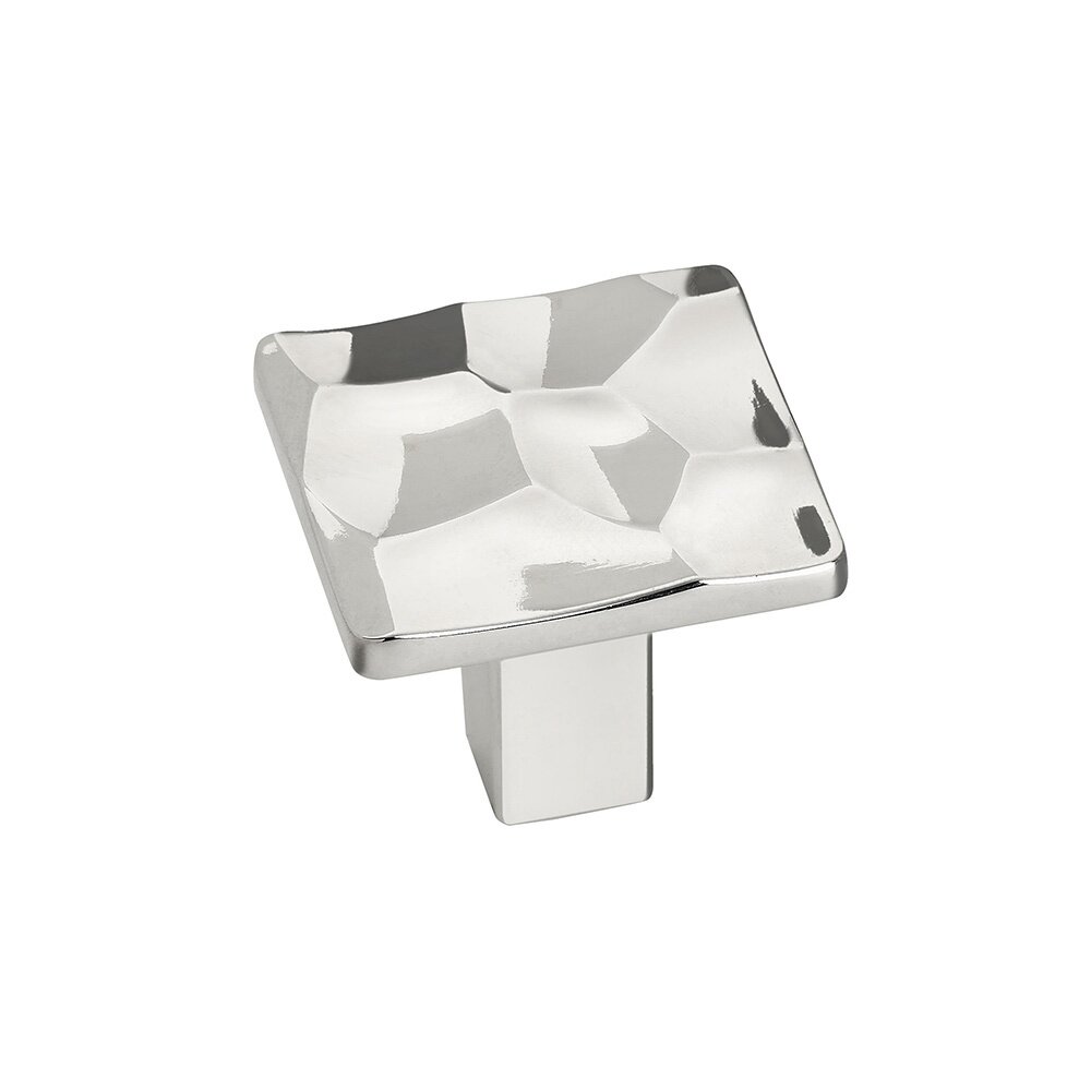 1 3/16" (30mm) Square Knob in Polished Nickel