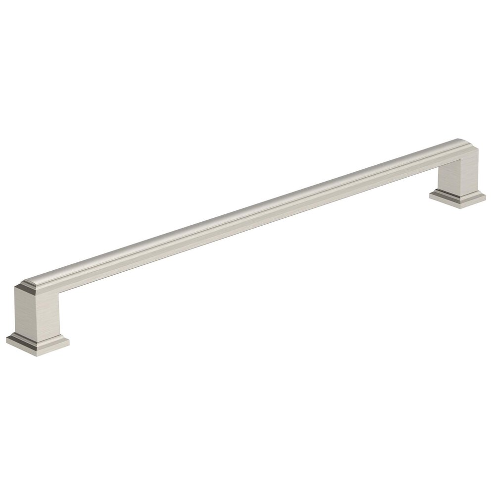 10 1/16" Centers Appoint Cabinet Pull In Satin Nickel