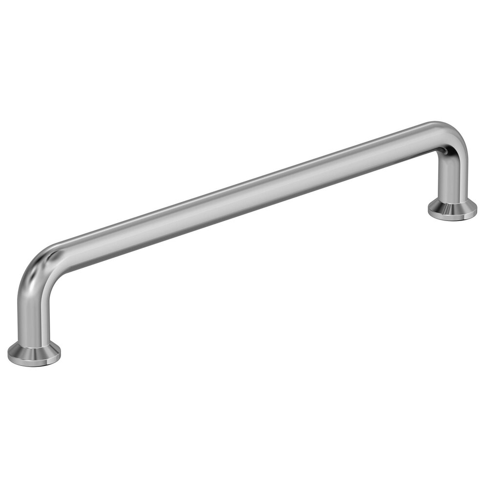 6 5/16" Centers Factor Cabinet Pull In Polished Chrome
