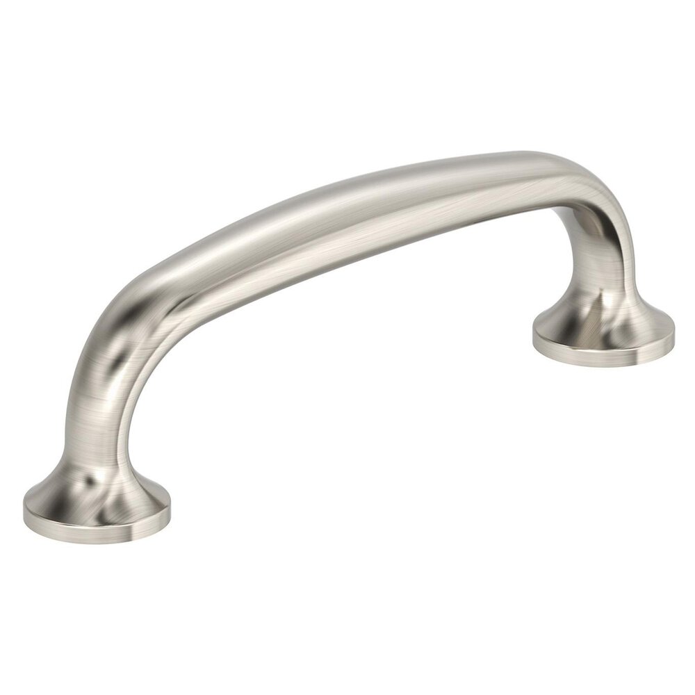 3" Centers Renown Cabinet Pull In Satin Nickel