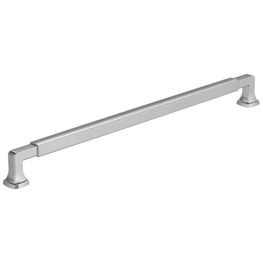 12 5/8" Centers Stature Cabinet Pull In Polished Chrome