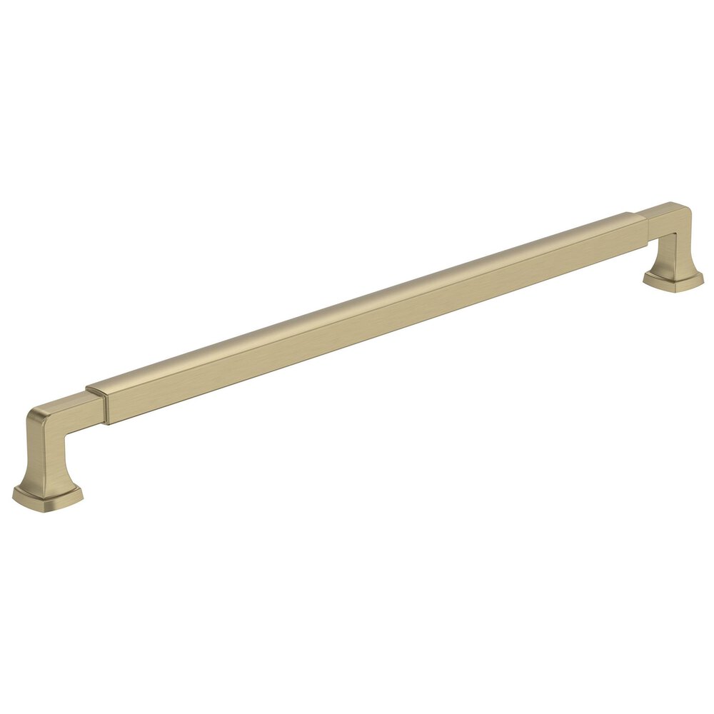 12 5/8" Centers Stature Cabinet Pull In Golden Champagne