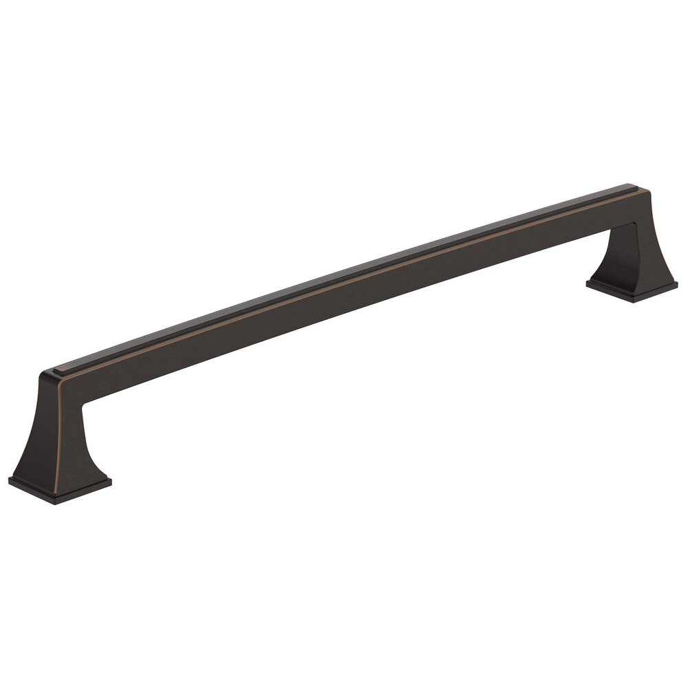 10 1/16" Centers Mulholland Cabinet Pull In Oil Rubbed Bronze