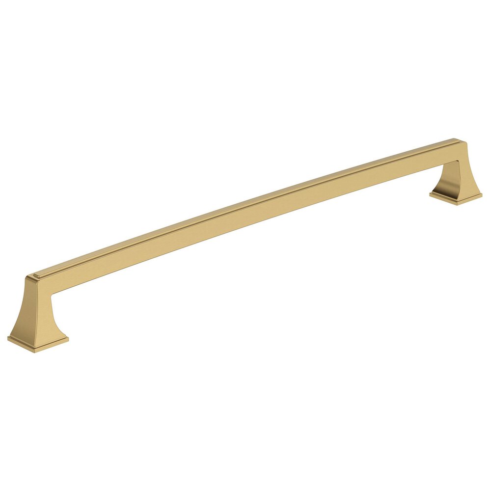 12 5/8" Centers Mulholland Cabinet Pull In Champagne Bronze