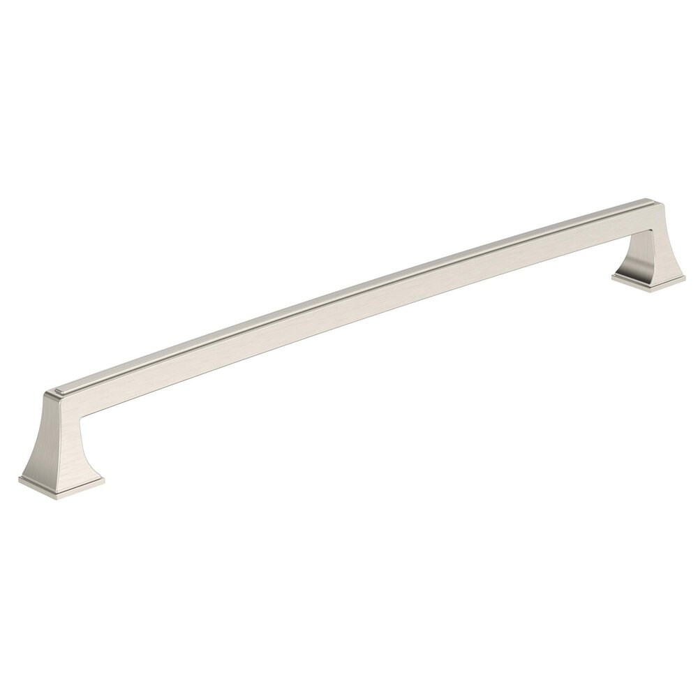 12 5/8" Centers Mulholland Cabinet Pull In Satin Nickel