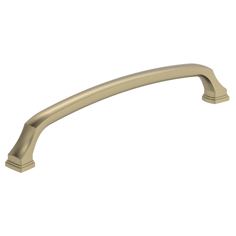 8" Centers Revitalize Cabinet Pull In Golden Champagne