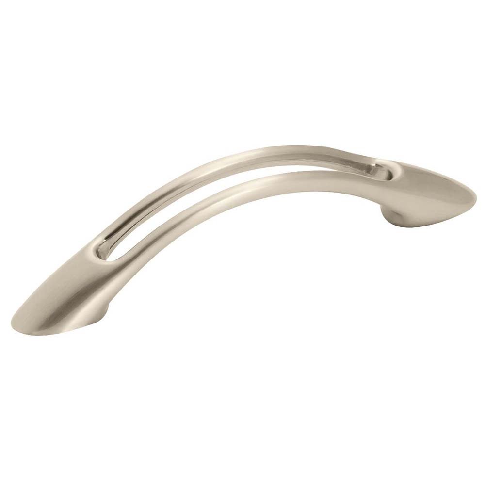Satin Nickel Open Arch Pull 3" Centers