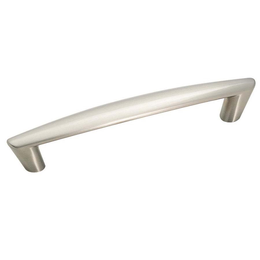 Satin Nickel Angled Pull 128mm Centers
