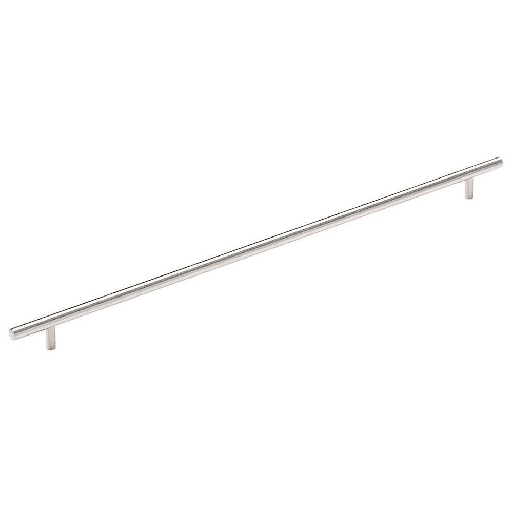 Brushed Stainless Steel Bar Pull ( 22.05" O/A ) 480mm Centers