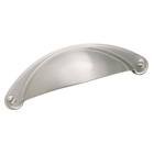 Satin Nickel Cup Pull 2 1/2" Centers