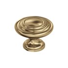 1 3/4" 3 Ring Knob in Champagne Bronze