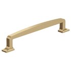 6 1/4" Centers Cabinet Pull in Champagne Bronze